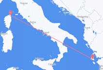 Flyreiser fra Bastia, Frankrike til Kefallinia, Hellas