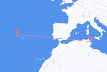 Flights from Enfidha, Tunisia to Graciosa, Portugal