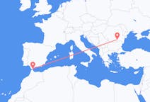 Flyreiser fra Gibraltar, til București