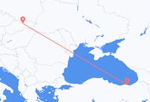 Flyreiser fra Poprad, Slovakia til Trabzon, Tyrkia