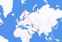 Flights from Ahmedabad, India to Kiruna, Sweden