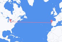 Flyrejser fra Windsor, Canada til Porto, Portugal