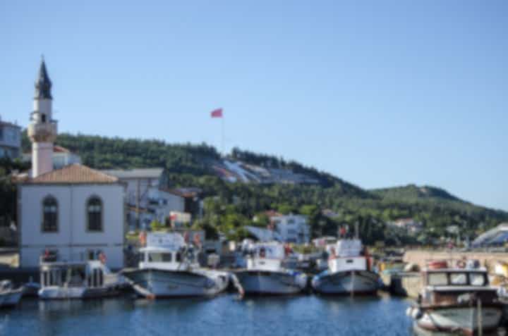 Tour dei porti di scalo a Çanakkale, in Turchia