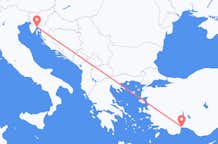 Flüge von Rijeka, nach Antalya