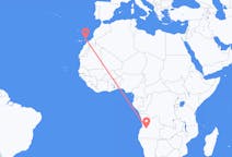 Рейсы из Уамбо, Ангола в Лансароте, Испания