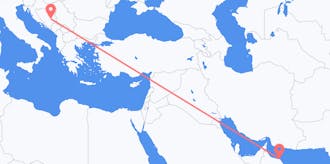 Flüge von der Oman nach Bosnien und Herzegowina