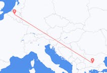 Loty z Płowdiw, Bułgaria do Brukseli, Belgia