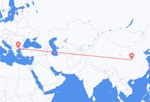出发地 中国从西安出发目的地 希腊卡瓦拉县的航班