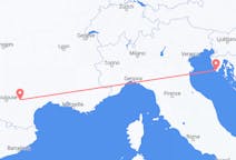 Flights from Pula, Croatia to Castres, France