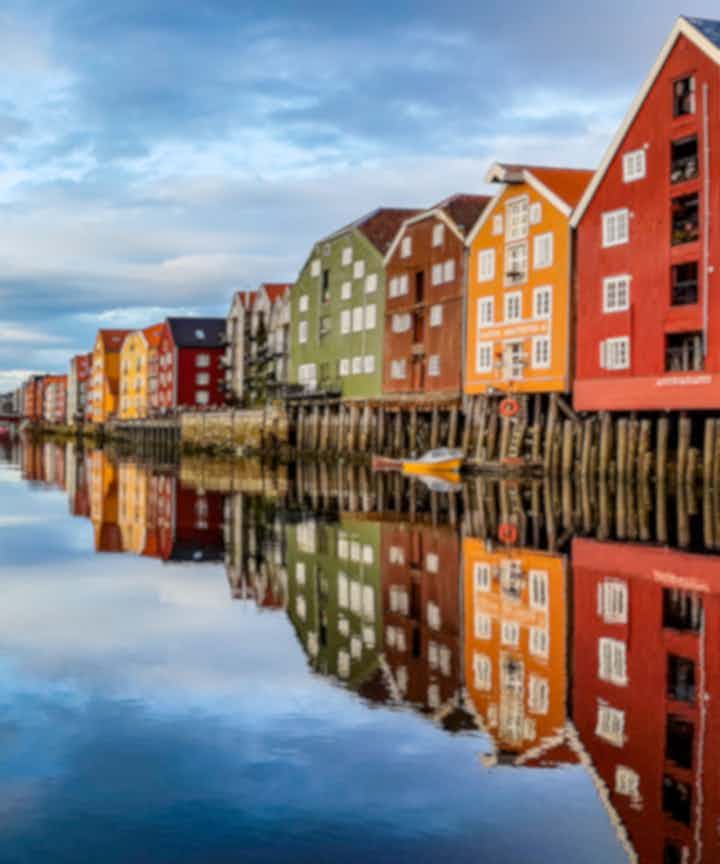 Flights from New York City, the United States to Trondheim, Norway