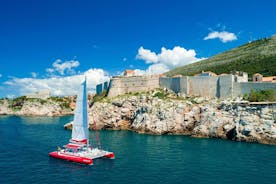 Dubrovnik Sunset Catamaran Cruise med drinks