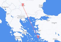 出发地 希腊出发地 萊羅斯島目的地 保加利亚苏菲亚的航班