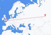 Flights from Tomsk, Russia to Southampton, the United Kingdom