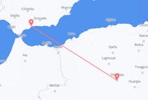 アルジェリアのから ガルダイア、スペインのへ マラガフライト