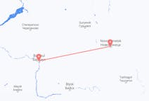 Vols depuis la ville de Novokouznetsk vers la ville de Barnaoul