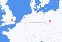 Flights from Wrocław in Poland to London in England