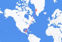 Flights from San Pedro Sula, Honduras to Kangerlussuaq, Greenland