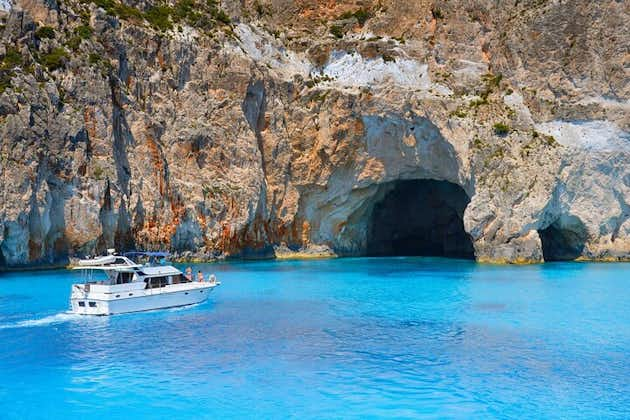 Zante-Kreuzfahrt zu den Blauen Höhlen und Fotostopp am Schiffswrackstrand