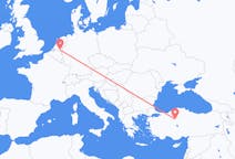 出发地 荷兰出发地 埃因霍温目的地 土耳其安卡拉的航班