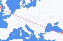 Flyg från Erzurum, Turkiet till Dublin, Irland