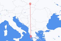 出发地 斯洛伐克出发地 波普拉德目的地 希腊Kefallinia的航班