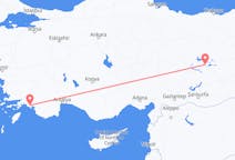 Vols depuis la ville de Dalaman vers la ville d'Elazığ