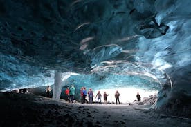 2-Day Tour: Blue Ice Cave, Jokulsarlon, Black Beach, and Waterfalls