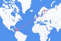 Flights from Santa Marta, Colombia to Joensuu, Finland