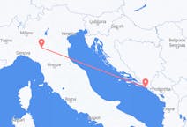 Vols depuis la ville de Dubrovnik vers la ville de Parme