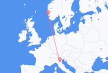 Flyreiser fra Bologna, til Haugesund
