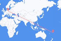 Flyrejser fra Suva, Fiji til Berlin, Tyskland