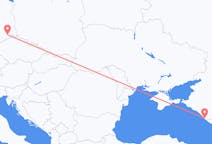 Fly fra Sochi til Dresden