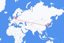 Flyreiser fra Ulsan, Sør-Korea til Poznan, Polen