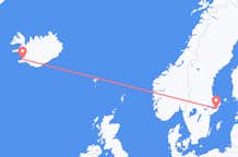 Flyreiser fra Reykjavík, til Stockholm