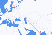 出发地 印度维沙卡帕特南目的地 瑞典于默奥的航班