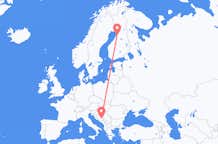 Flights from Oulu to Sarajevo