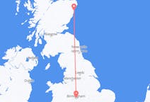 Flights from Birmingham, England to Aberdeen, Scotland