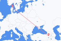 Flights from Ağrı, Turkey to Aalborg, Denmark