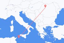 Flyrejser fra Pantelleria til Cluj Napoca