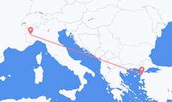 Fly fra Canakkale til Torino