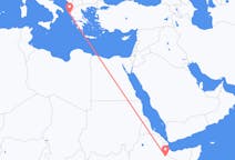 Flights from Jijiga, Ethiopia to Corfu, Greece