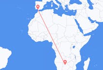 Flyreiser fra Maun, Botswana til Jerez, Spania