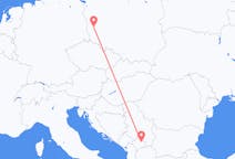 เที่ยวบิน จาก แชลอนากูรา, โปแลนด์ ไปยัง พริสตีนา, โคโซโว
