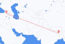 出发地 尼泊尔梅奇·巴德拉布尔目的地 土耳其卡爾斯的航班