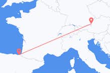 Flyreiser fra San Sebastian, til Salzburg