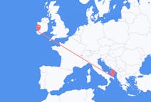 Flüge von Killorglin, Irland nach Brindisi, Italien