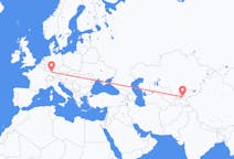 Flyg från Fergana, Uzbekistan till Stuttgart, Tyskland