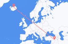 Flyg från Mardin, Turkiet till Akureyri, Island