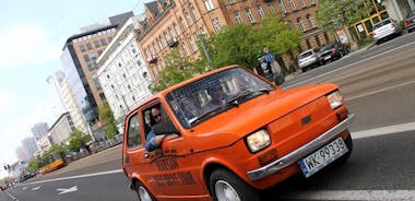 Recorrido con coche propio: principales atracciones del centro de Varsovia en un Fiat retro "Toddler"