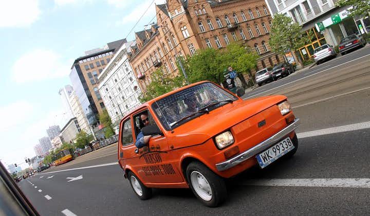Retro Fiat Self-Drive Tour in Warsaw